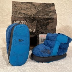 NIB NORTH FACE INFANT FLEECE BOOTIE 6-9 months